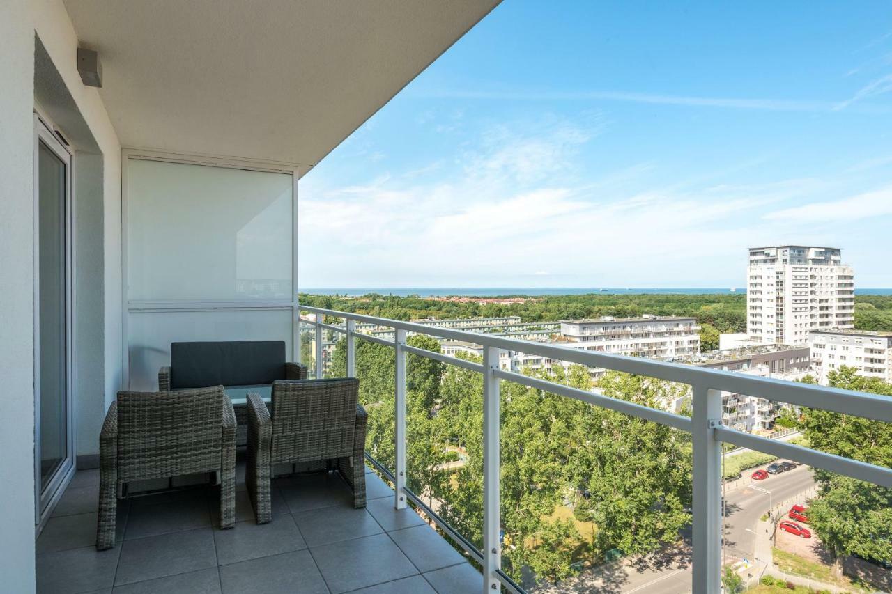 Beautiful Seaside View Apartments - 4 Oceans Premium Gdansk Bagian luar foto